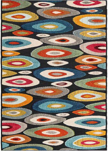 2' 7 x 12' Easy-Clean Casablanca Indoor / Outdoor Runner Rug