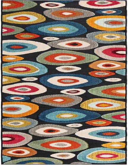 2' 7 x 12' Easy-Clean Casablanca Indoor / Outdoor Runner Rug