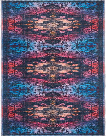 Detail image of 2' 7 x 12' Washable Renaissance Runner Rug