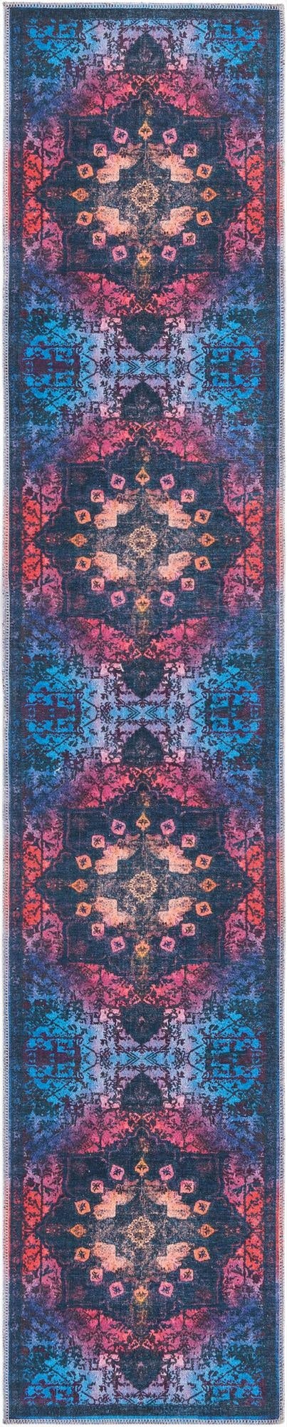Primary image 2' x 9' 10  Washable Renaissance Runner Rug
