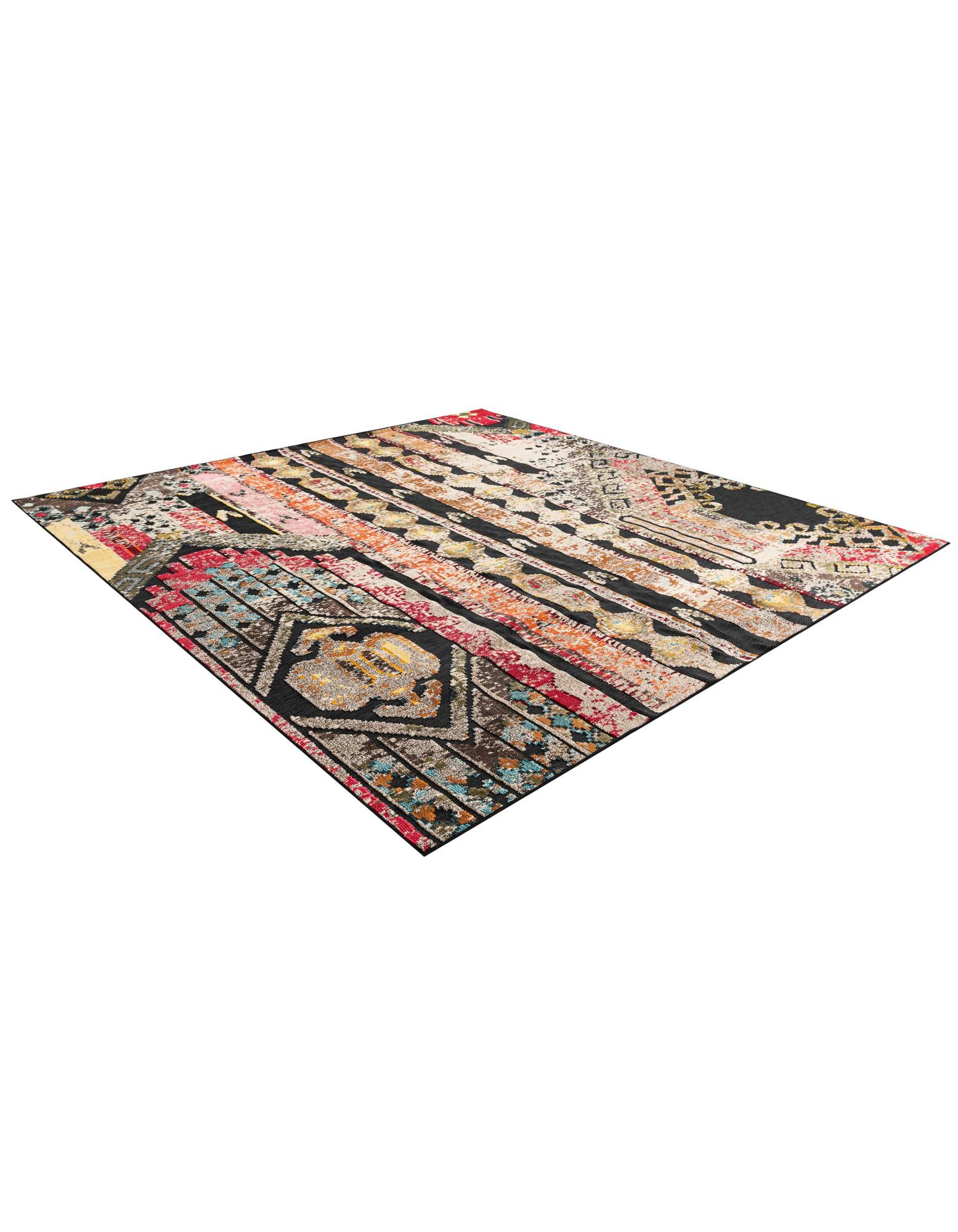 10' x 10' Easy-Clean Casablanca Indoor / Outdoor Square Rug