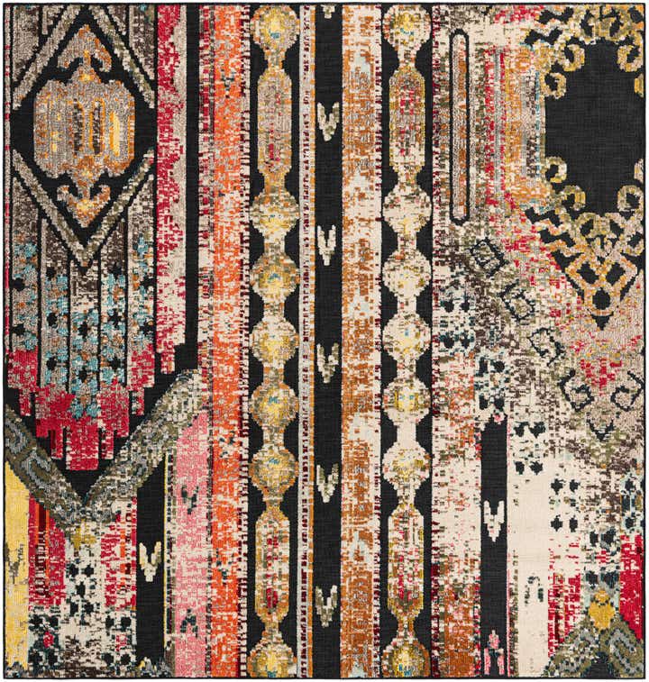 7' 10 x 7' 10 Easy-Clean Casablanca Indoor / Outdoor Square Rug