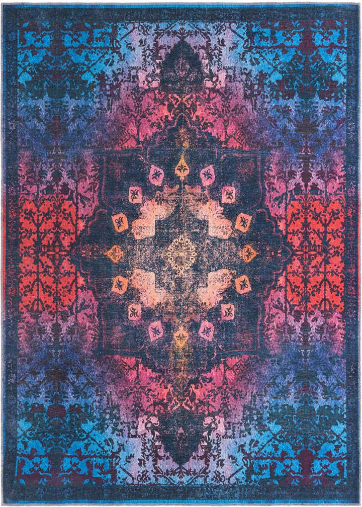 7' 10 x 7' 10 Washable Renaissance Square Rug