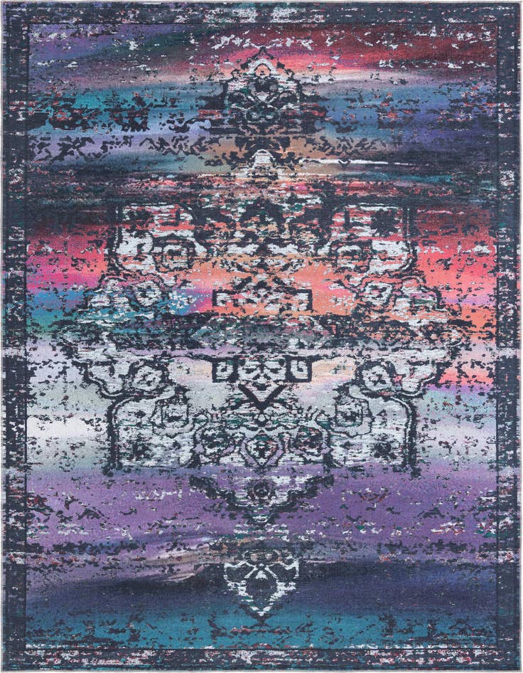 Detail image of 10' 6 x 14' Washable Renaissance Rug