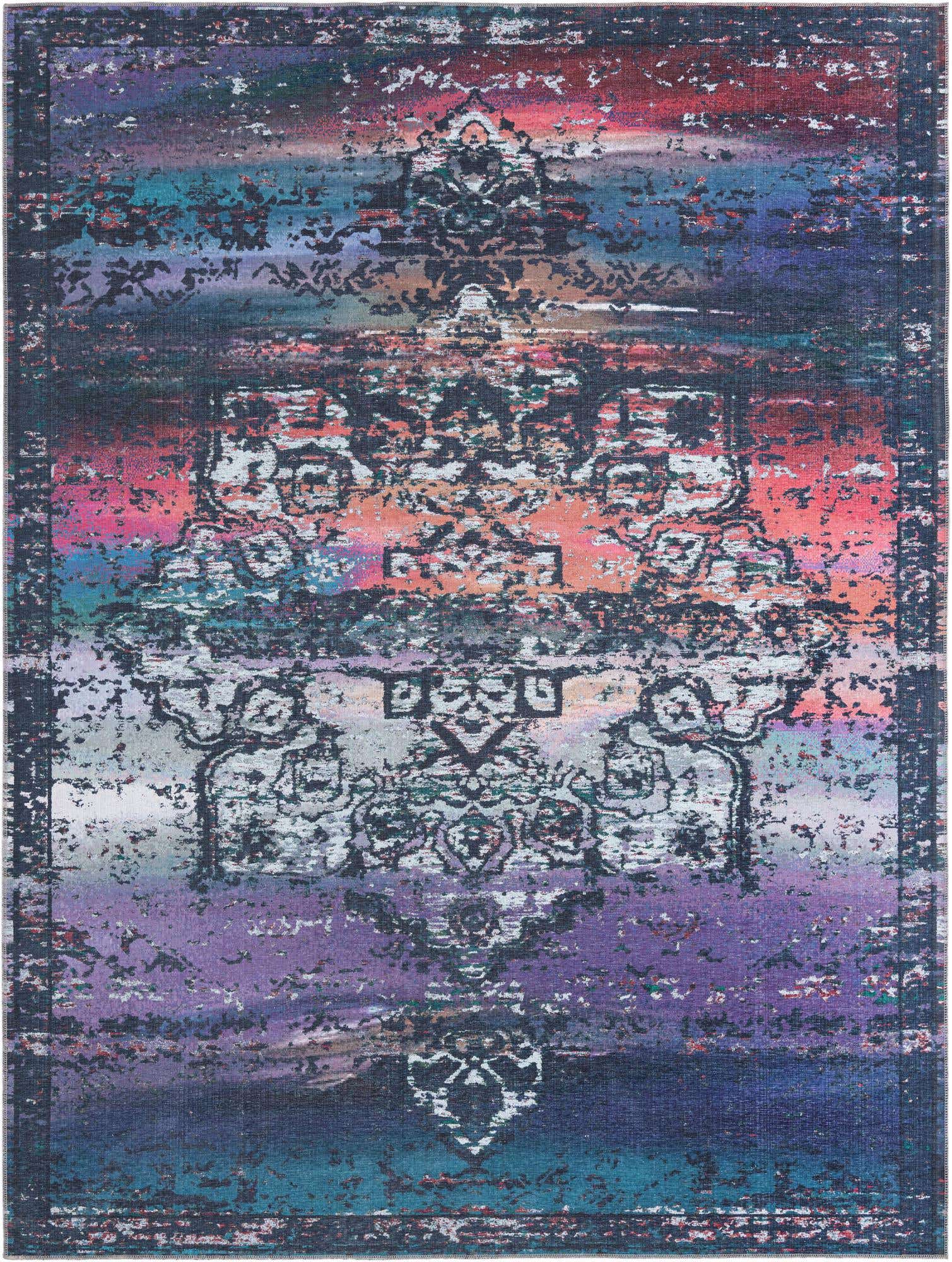 9' 2 x 12' Washable Renaissance Rug