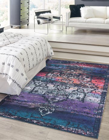 7' 10 x 10' Washable Renaissance Rug