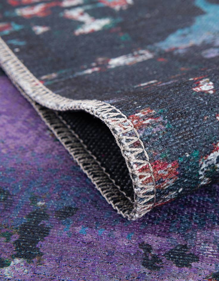 Detail image of 2' x 6' Washable Francesca Runner Rug