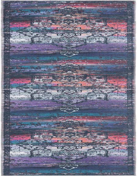 Detail image of 2' 7 x 12' Washable Francesca Runner Rug