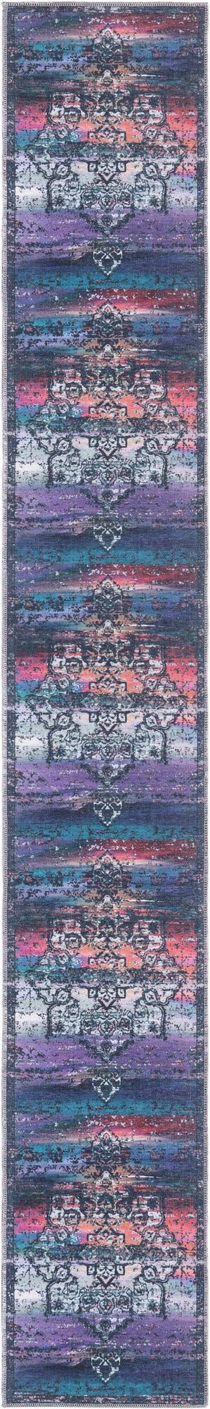 Primary image 2' x 13'  Washable Renaissance Runner Rug