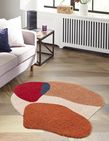Handtufted Wool Freeform Rug
