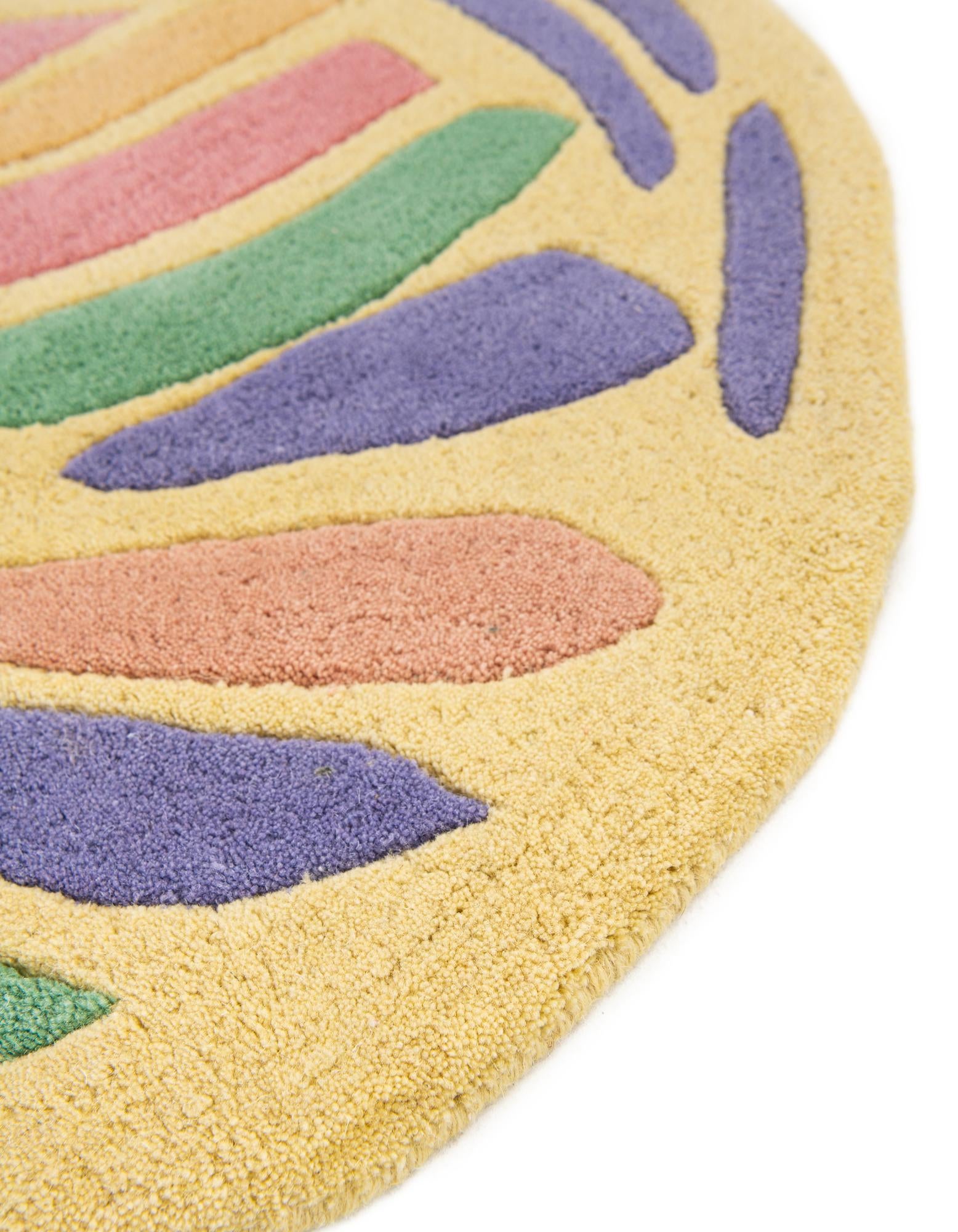 3' 4 x 3' 11 Playtime Kids Wool Freeform Rug