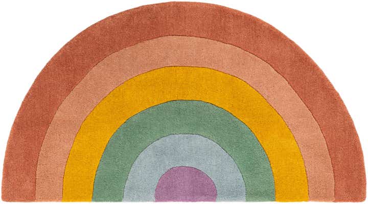 2' 4 x 4' 1 Playtime Kids Wool Freeform Rug