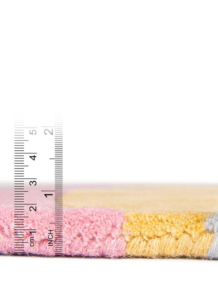 5' 1 x 5' 5 Playtime Kids Wool Freeform Rug