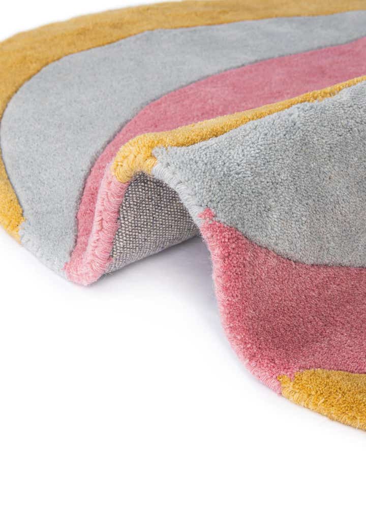 5' 1 x 5' 5 Playtime Kids Wool Freeform Rug