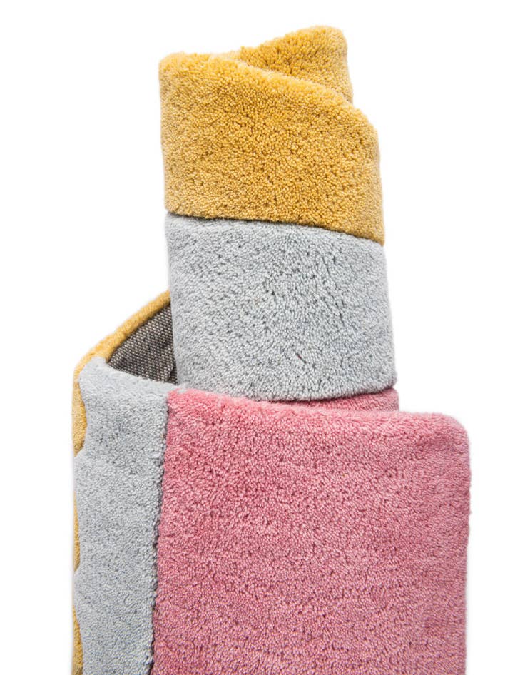 Detail image of 5' 1 x 5' 5 Playtime Kids Wool Freeform Rug