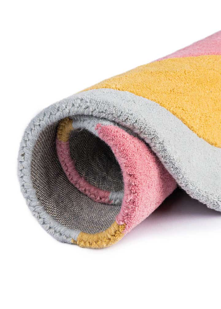 5' 1 x 5' 5 Playtime Kids Wool Freeform Rug