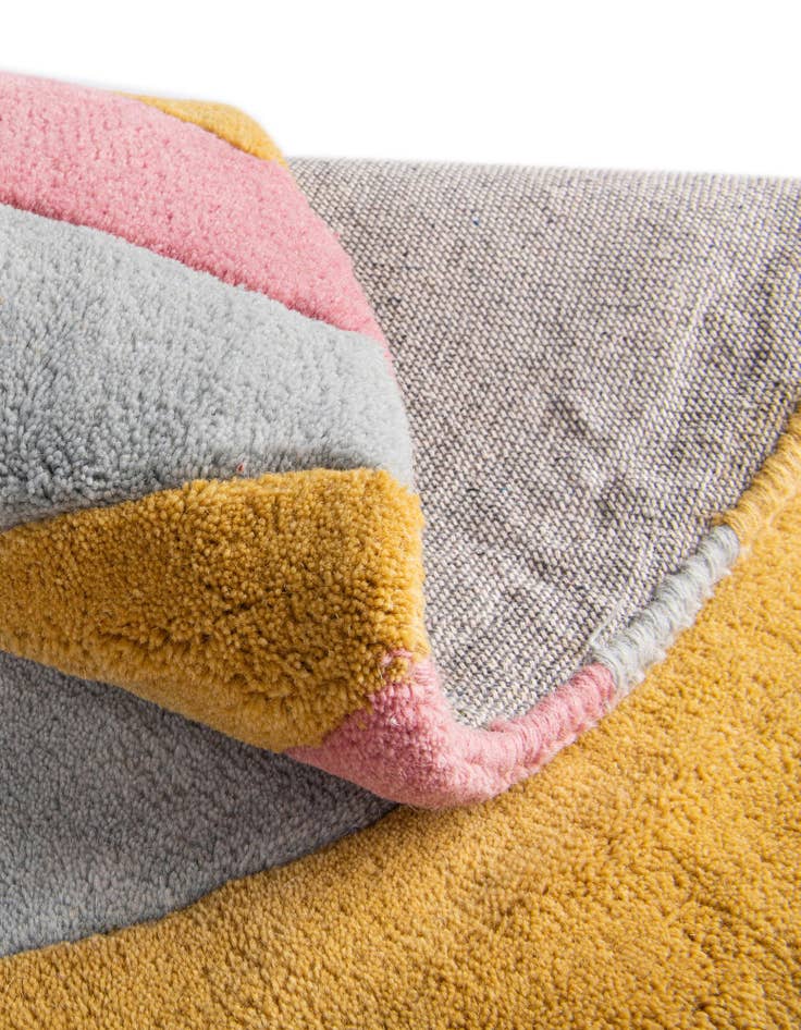 Detail image of 5' 1 x 5' 5 Playtime Kids Wool Freeform Rug