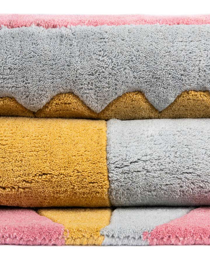 5' 1 x 5' 5 Playtime Kids Wool Freeform Rug