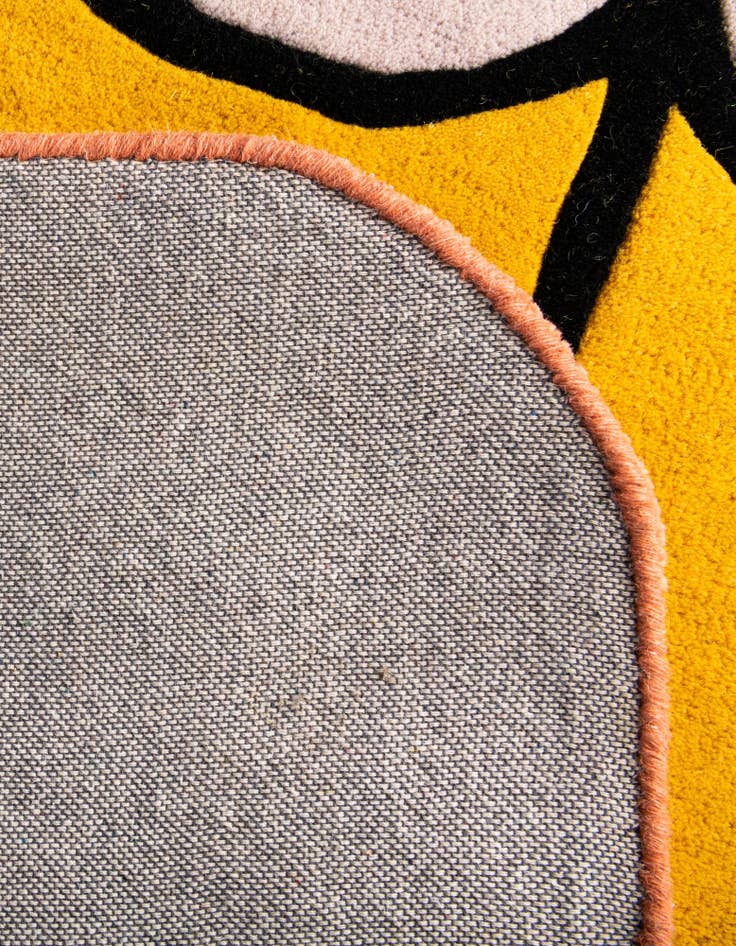 Detail image of 1' 6 x 4' 5 Playtime Kids Wool Freeform Rug