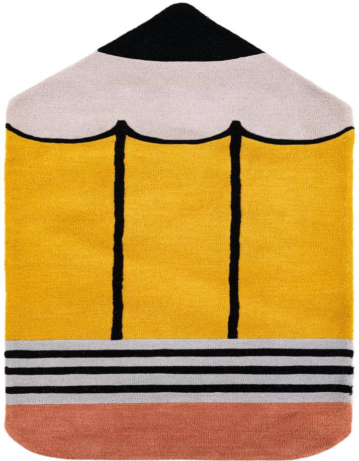Detail image of 2' 6 x 7' 5 Playtime Kids Wool Freeform Rug