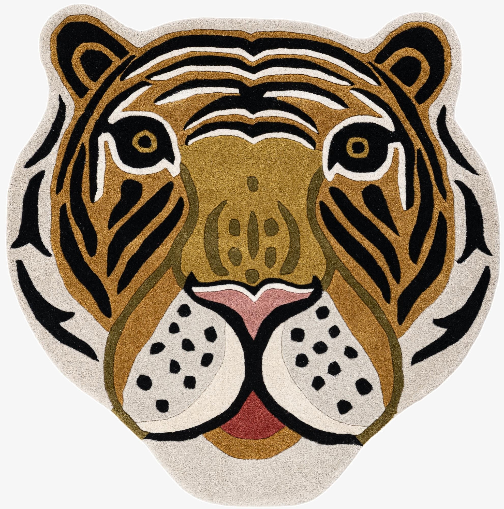 4' 1 x 4' 1 Playtime Kids Wool Freeform Rug