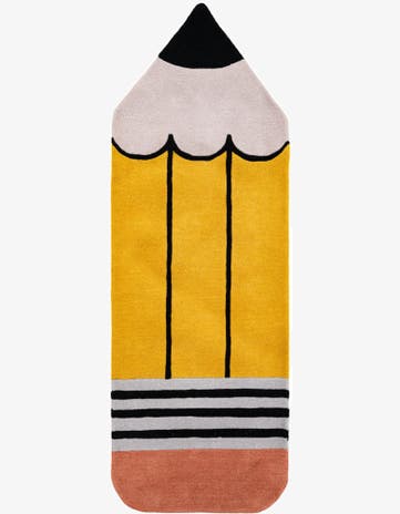 2' 6 x 7' 5 Playtime Kids Wool Freeform Rug