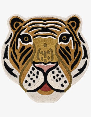 2' 2 x 2' 2 Playtime Kids Wool Freeform Rug