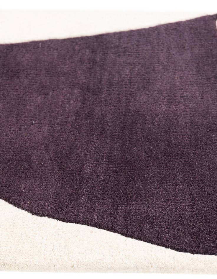 Detail image of 2' x 8' 9 SurfBoard Wool Freeform Rug