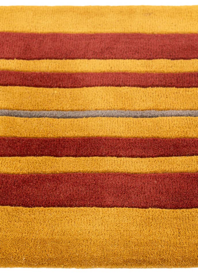 Detail image of 2' x 8' 10 Hand Braided SurfBoard Wool Freeform Rug