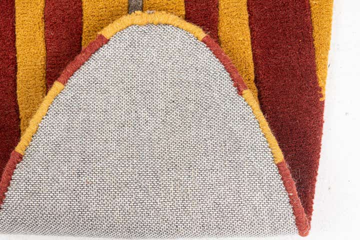 2' x 8' 10 Hand Braided SurfBoard Wool Freeform Rug
