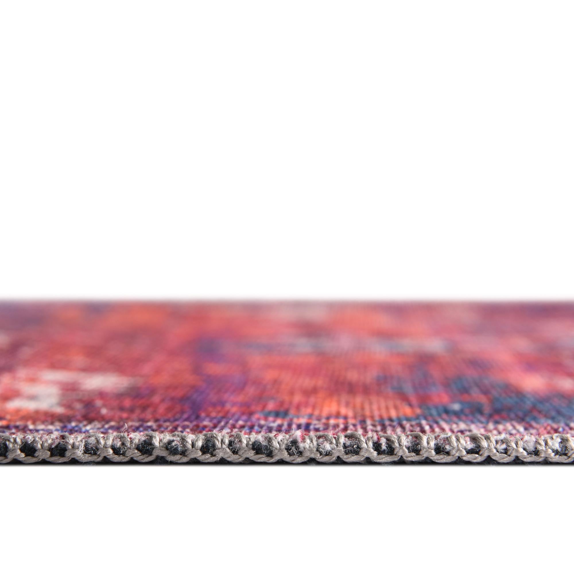 2' x 6' Washable Francesca Runner Rug