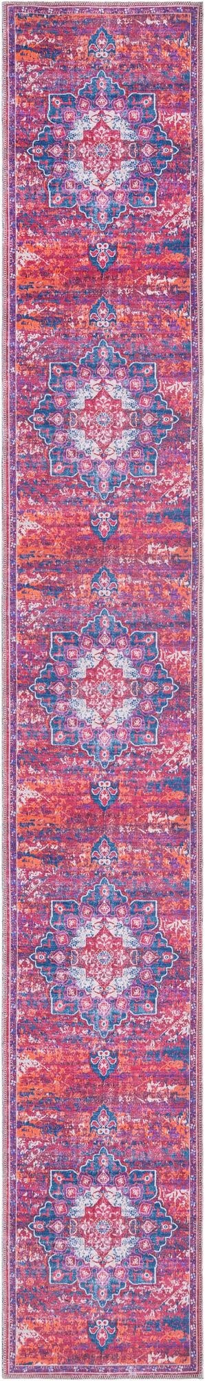 2' x 13' Washable Francesca Runner Rug