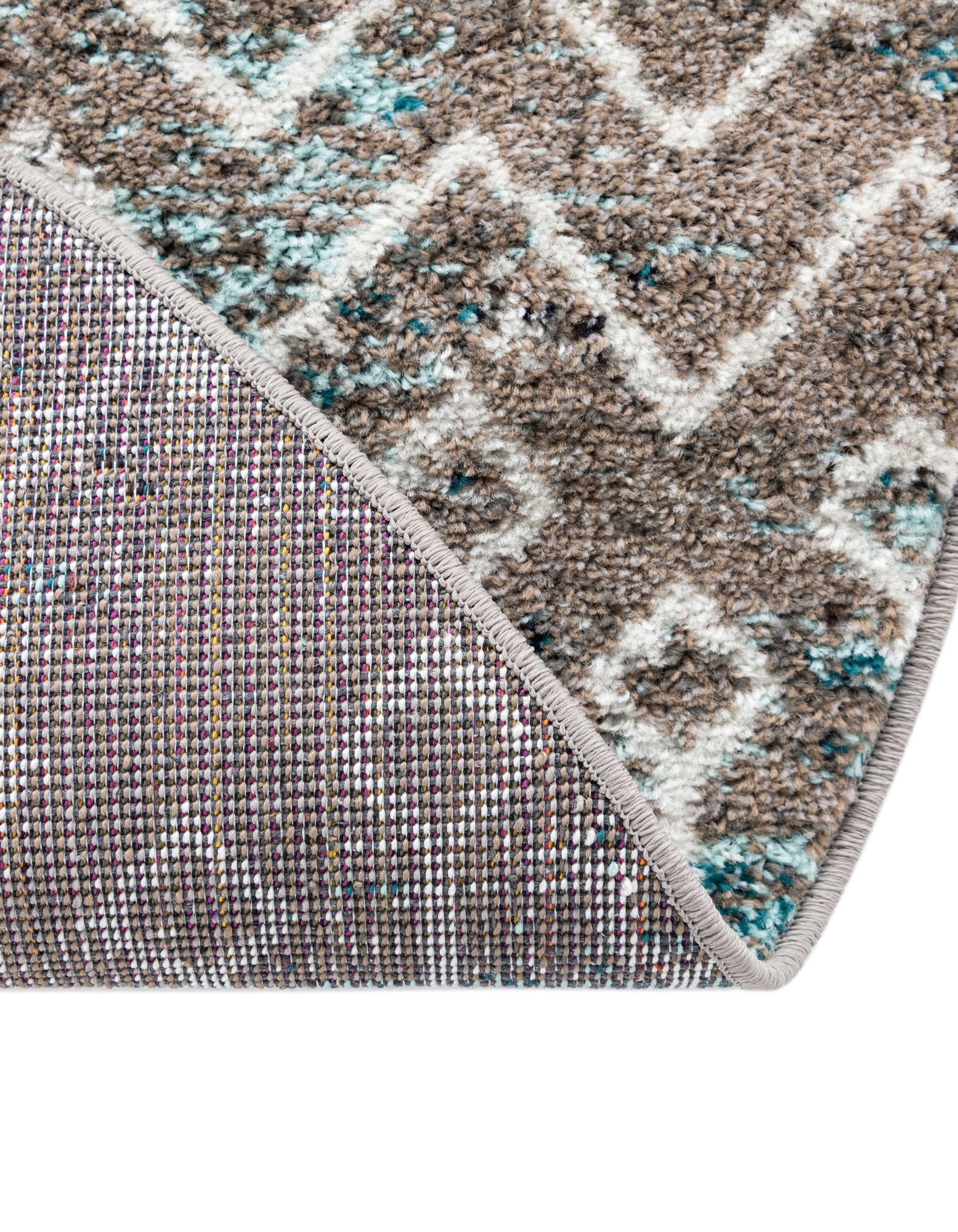 4' x 6' Moroccan Trellis Oval Rug