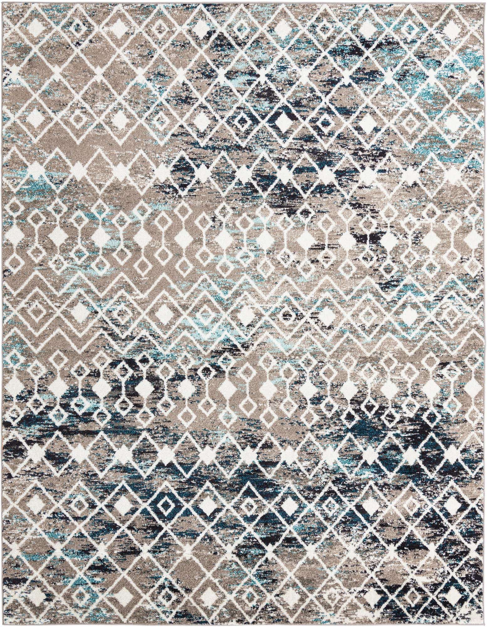 7' 10 x 10' Moroccan Trellis Rug