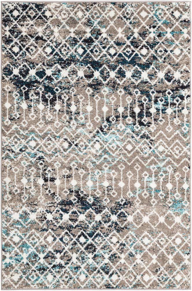 4' x 6' Moroccan Trellis Rug