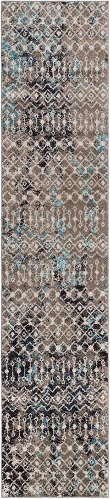 2' 7 x 12' Moroccan Trellis Runner Rug
