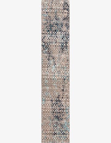 3' 3 x 16' 5 Moroccan Trellis Runner Rug