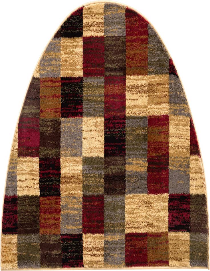 Detail image of 2' 7 x 4' Cafe Hearth Rug