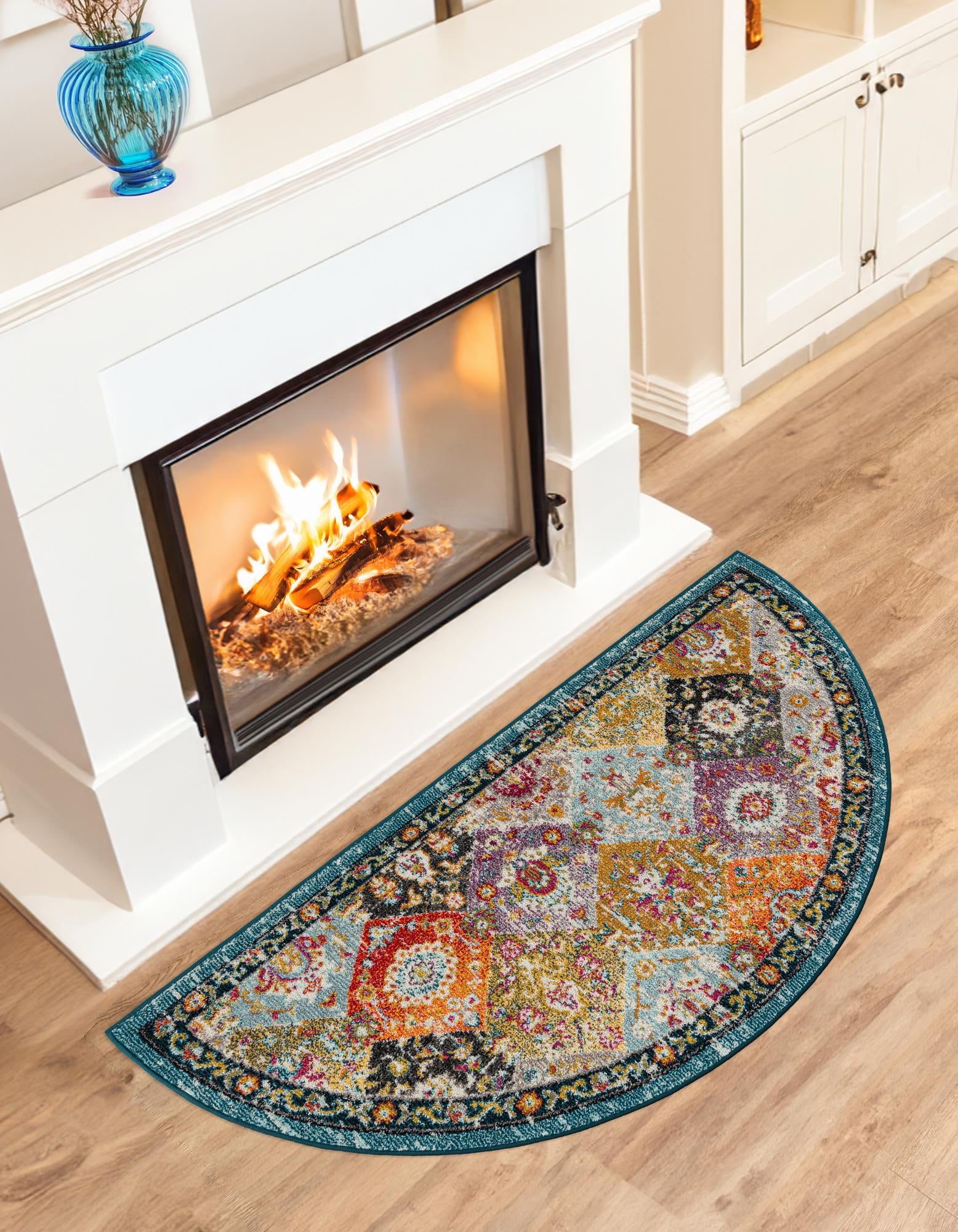 2' 2 x 3' 7 Carrington Hearth Rug