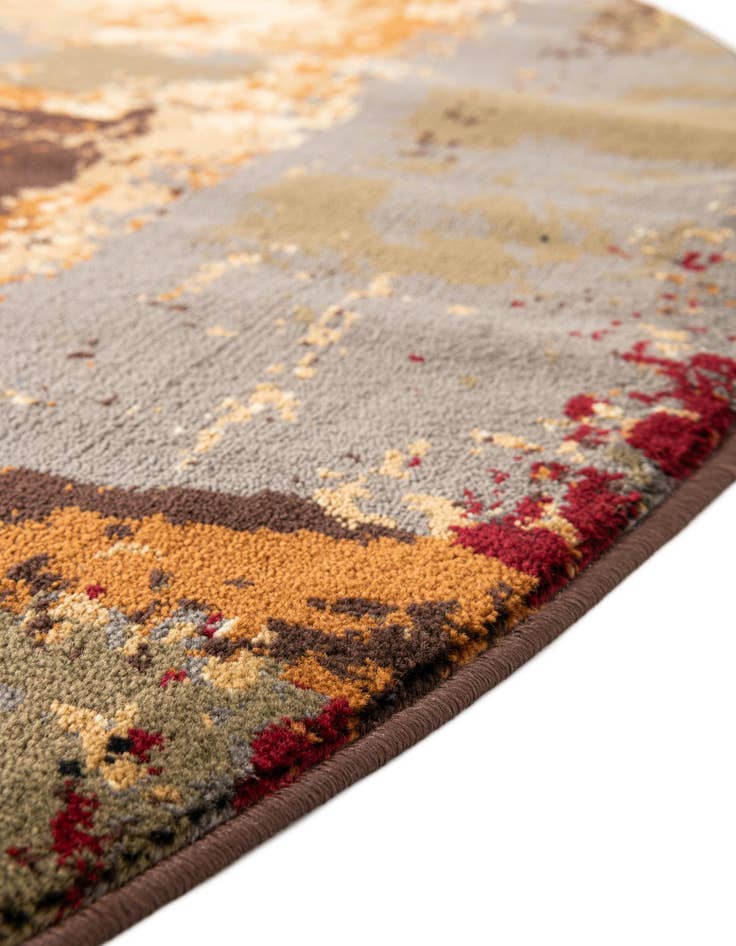 Detail image of 3' x 6' Coffee Shop Hearth Rug
