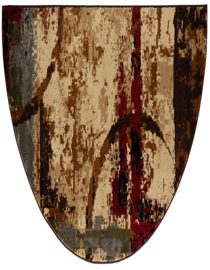 Detail image of 3' x 6' Coffee Shop Hearth Rug