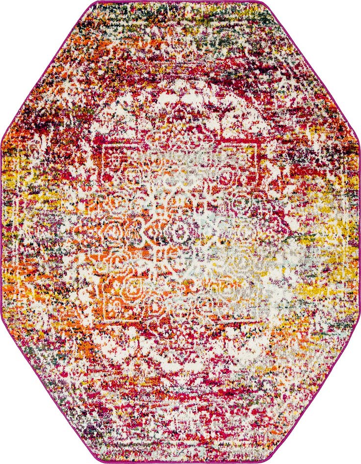 Detail image of 5' 3 x 5' 3 Arlington Octagon Rug