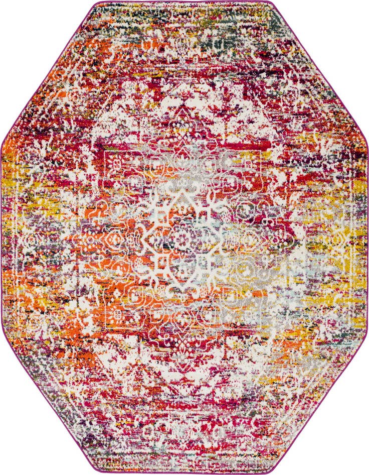 Detail image of 7' 10 x 7' 10 Arlington Octagon Rug
