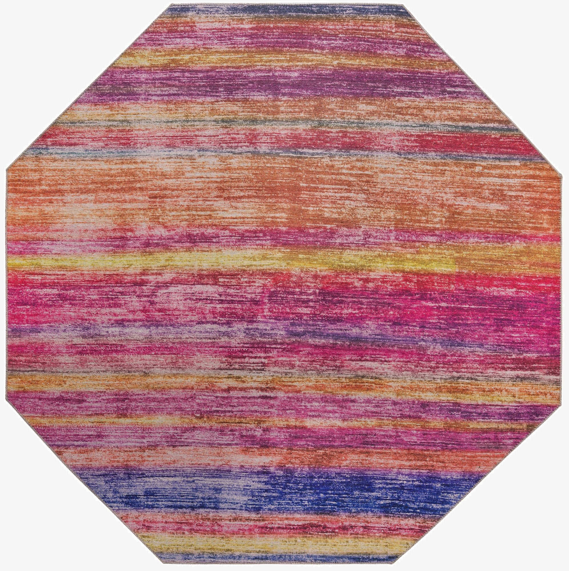 7' 7 x 7' 7 Asha Octagon Rug