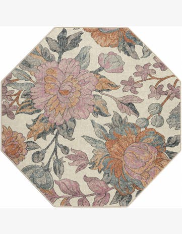 155cm x 155cm Blossom Octagon Rug