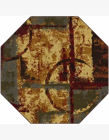 Cafe Octagon Rug