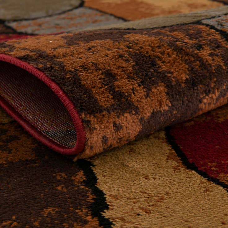 Detail image of 7' x 7' Cafe Octagon Rug