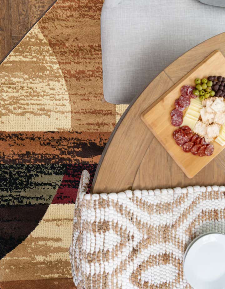7' x 7' Cafe Octagon Rug
