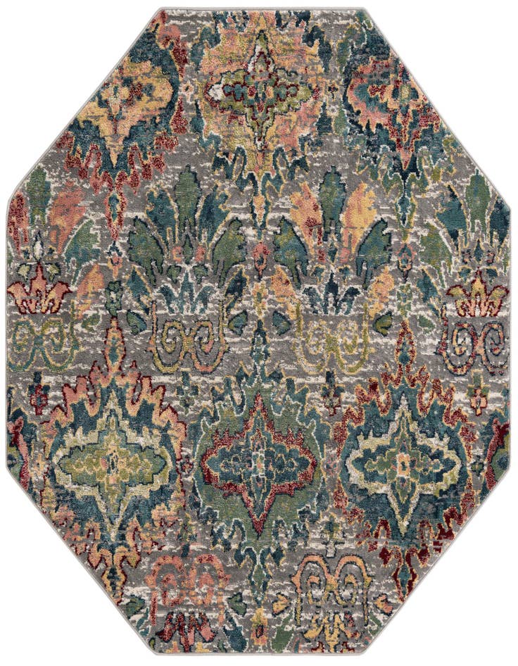 Detail image of 7' x 7' Charleston Octagon Rug