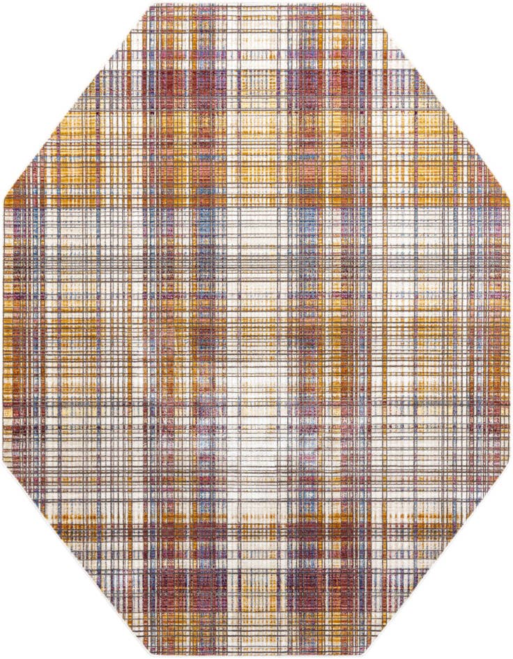 Detail image of 7' 10 x 7' 10 Deepa Octagon Rug